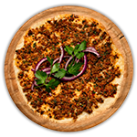 Spicy Mince Pizza  9" 