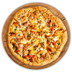 Chicken Supremo Pizza  9" 